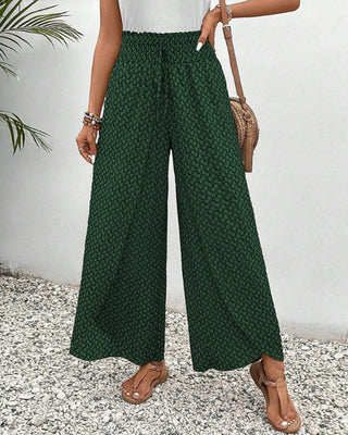 Lizzy | Pantalon à jambes larges avec impression géométrique