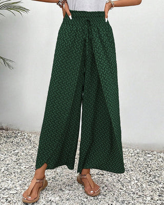 Lizzy | Pantalon à jambes larges avec impression géométrique
