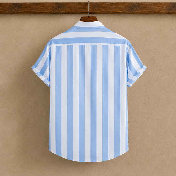 JOEY | Chemise à Manches Courtes Rayée