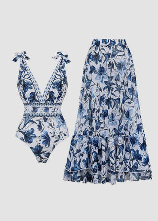 AMAYA | Ensemble de maillot de bain tropical