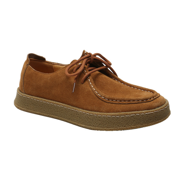 Élégantes chaussures de ville en daim premium