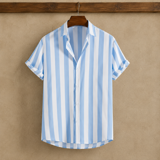 JOEY | Chemise à Manches Courtes Rayée