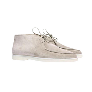 Chaussures à lacets en daim
