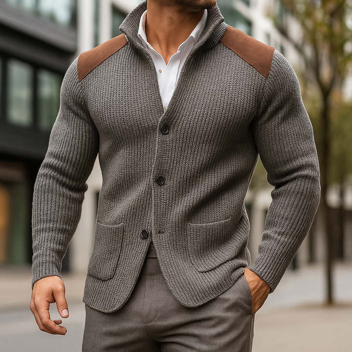 Argilla | Blazer en Maille Texturée