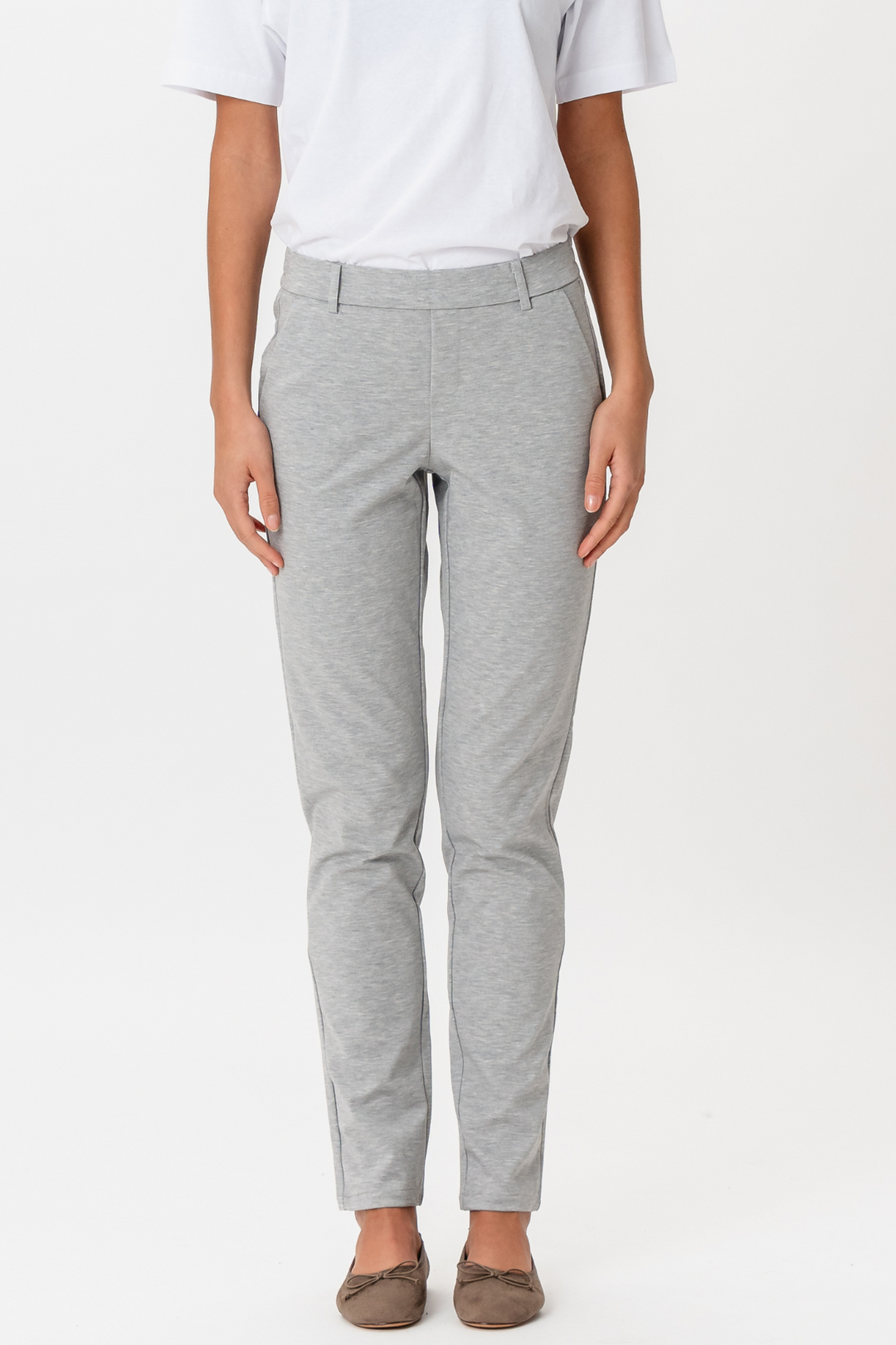 Pantalons Haylie - Gris clair