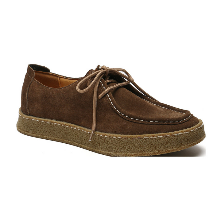 Élégantes chaussures de ville en daim premium