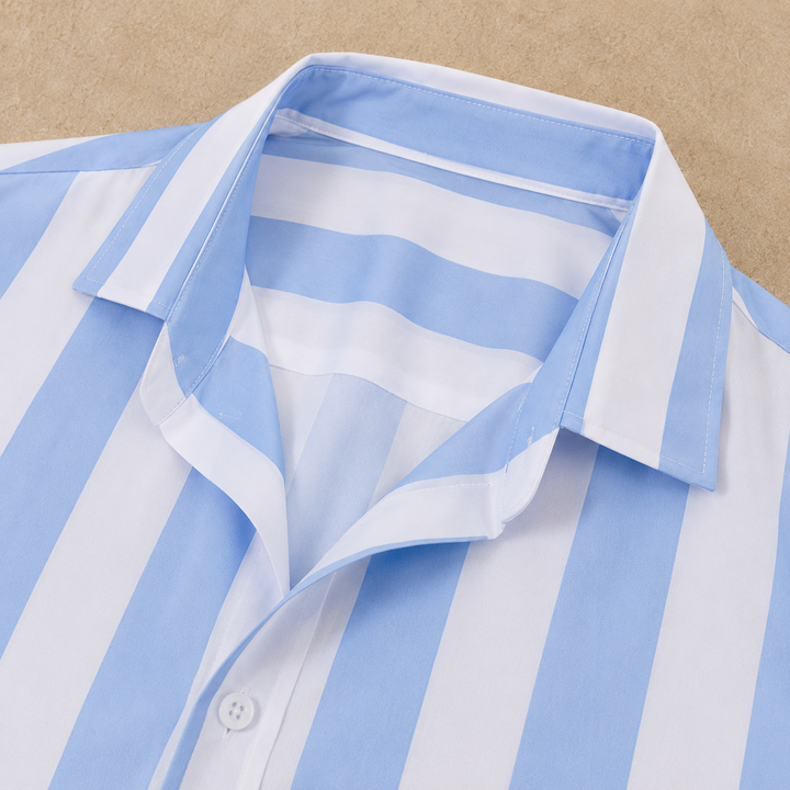JOEY | Chemise à Manches Courtes Rayée