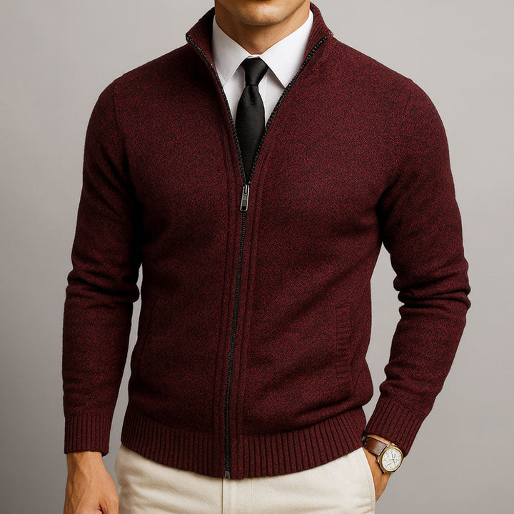 Marc | Cardigan zippé élégant