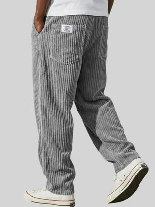 Pantalon en velours côtelé d'inspiration vintage