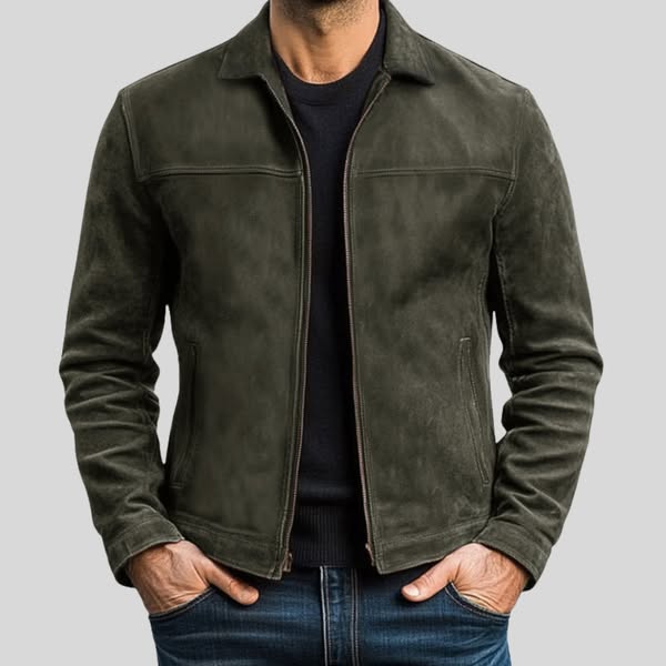 Lennon | Veste en similicuir zippée