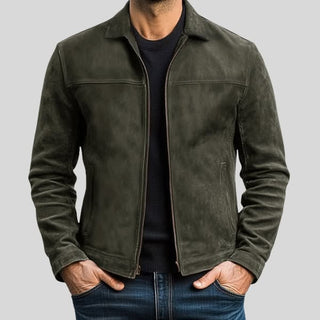 Lennon | Veste en similicuir zippée