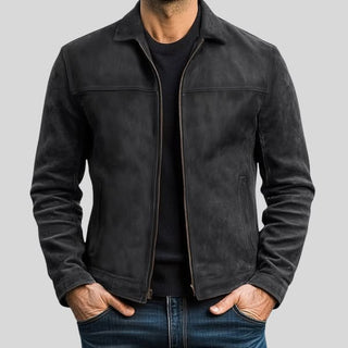 Lennon | Veste en similicuir zippée