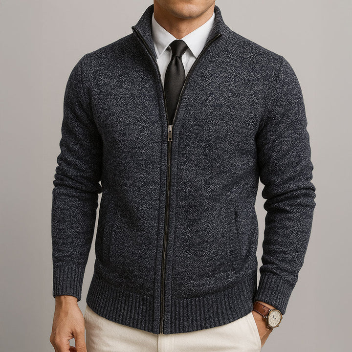 Marc | Cardigan zippé élégant