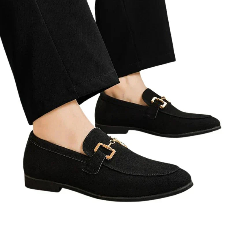 Chaussures en daim de luxe