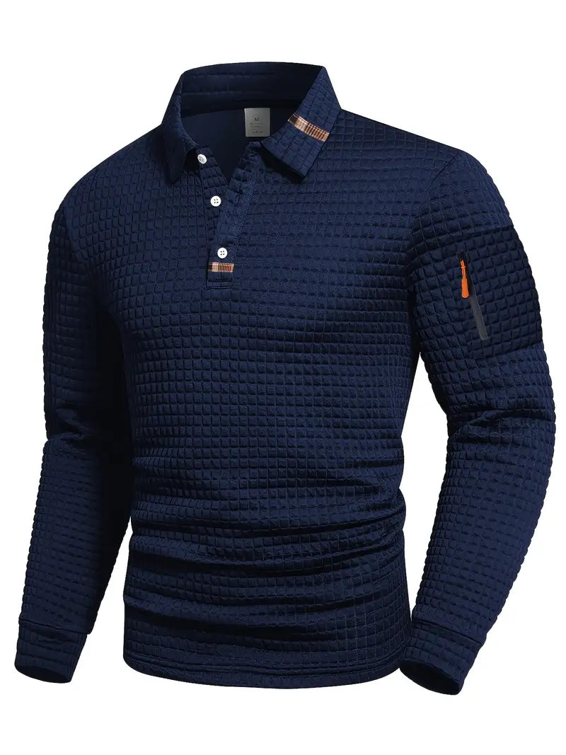 Nicolas | Polo texturé avec poche