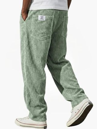Pantalon en velours côtelé d'inspiration vintage