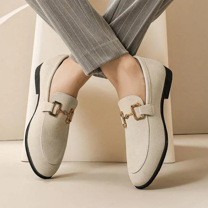 Chaussures en daim de luxe