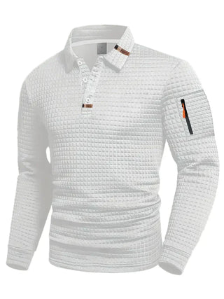 Nicolas | Polo texturé avec poche