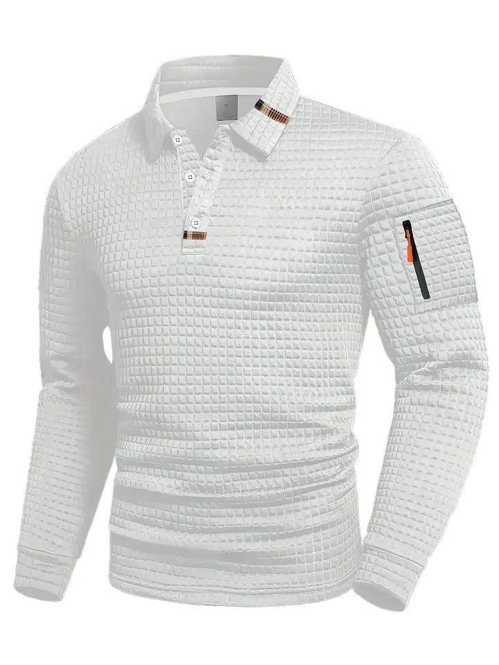 Nicolas | Polo texturé avec poche