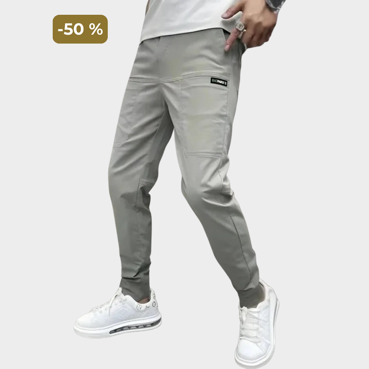 Fabien | Pantalon Cargo Élastique