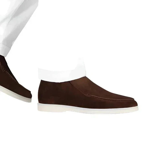 Bottines en daim