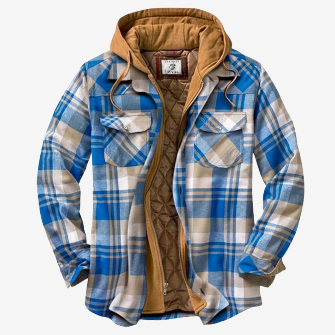 Diego | Veste à carreaux premium