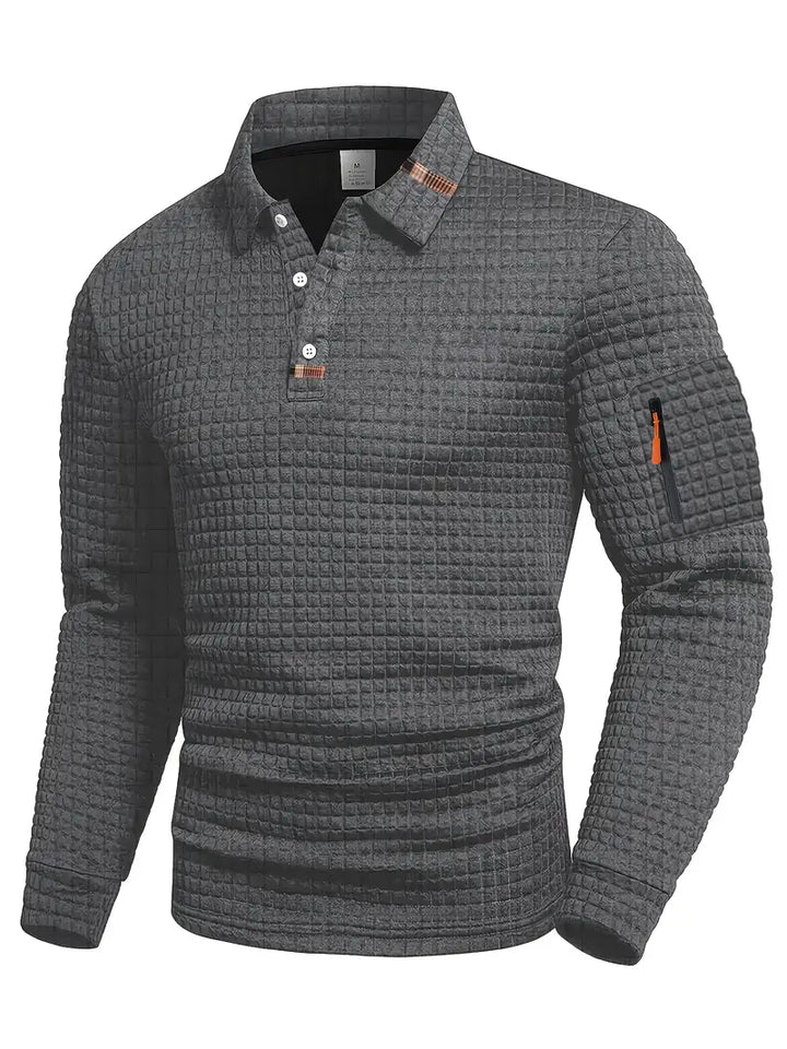 Nicolas | Polo texturé avec poche