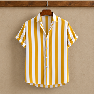JOEY | Chemise à Manches Courtes Rayée