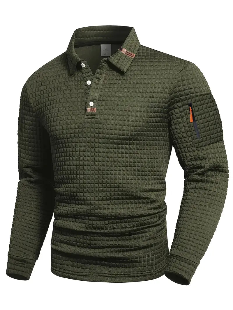 Nicolas | Polo texturé avec poche