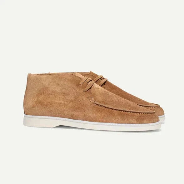 Chaussures à lacets en daim