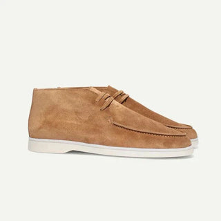 Chaussures à lacets en daim