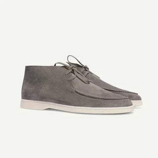 Chaussures à lacets en daim
