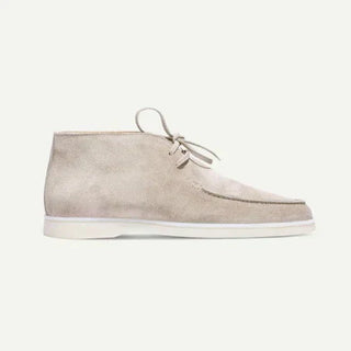Chaussures à lacets en daim