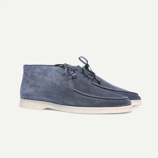 Chaussures à lacets en daim