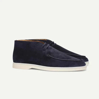 Chaussures à lacets en daim
