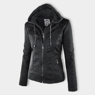 Flavia | Veste en Cuir Robuste et Élégante