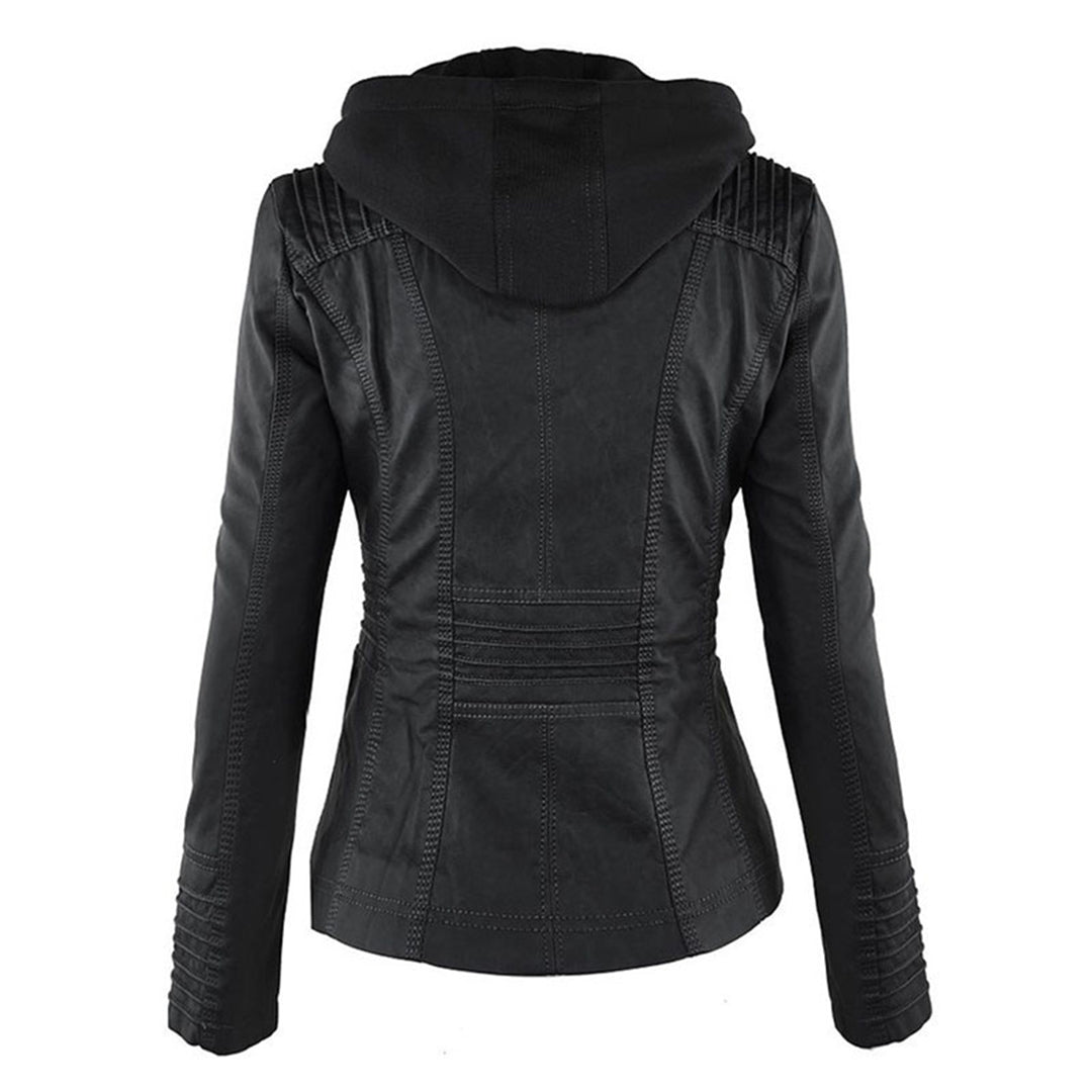 Flavia | Veste en Cuir Robuste et Élégante