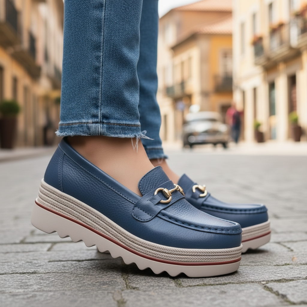 Clemens | Mocassin Confort Rembourré à Boucle Signature