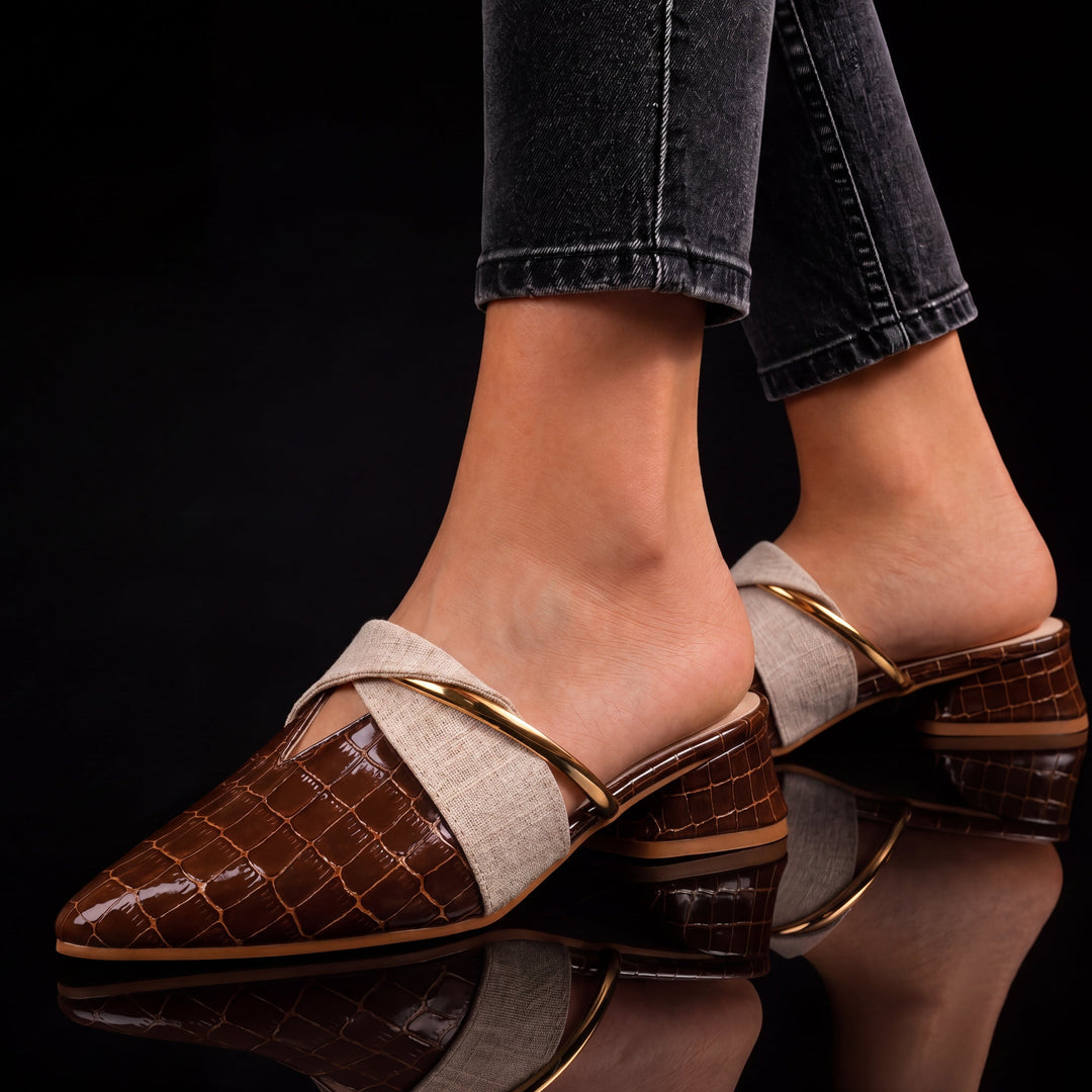 Mules Camila à enfiler