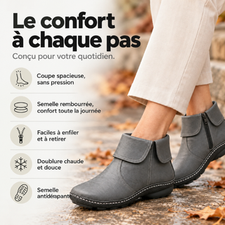 Claudine| bottines confortables