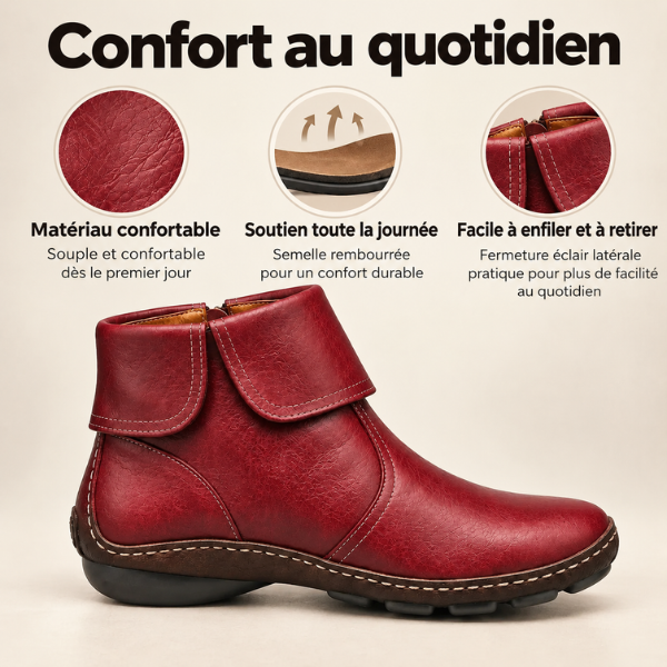 Claudine| bottines confortables