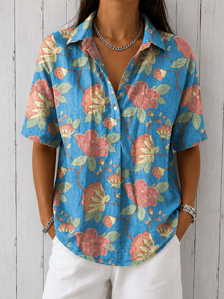Lynaa - Blouse Élégante avec Imprimé Floral