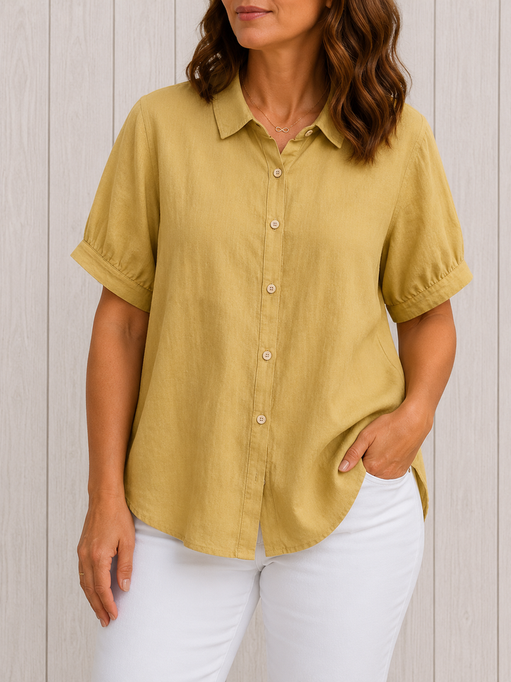 Pamela™ | Chemise Décontractée à Boutons