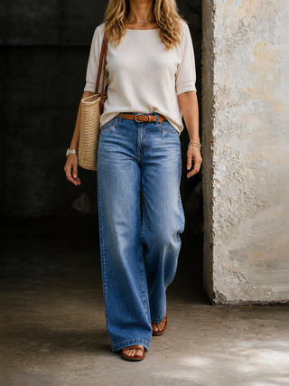 Madie | Jeans Vintage Taille Haute