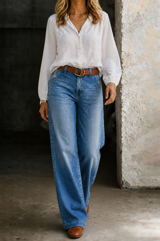 Madie | Jeans Vintage Taille Haute
