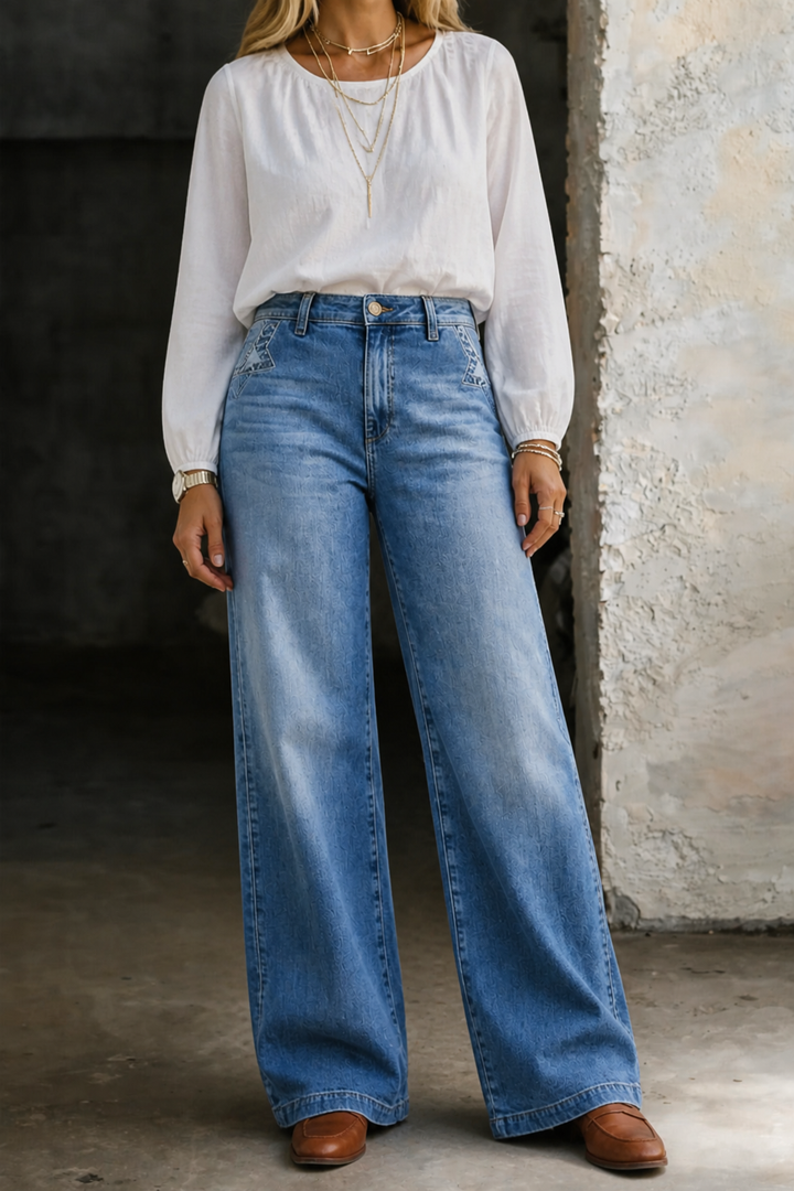 Madie | Jeans Vintage Taille Haute