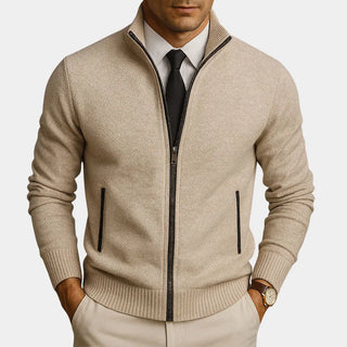 Marc | Cardigan zippé élégant