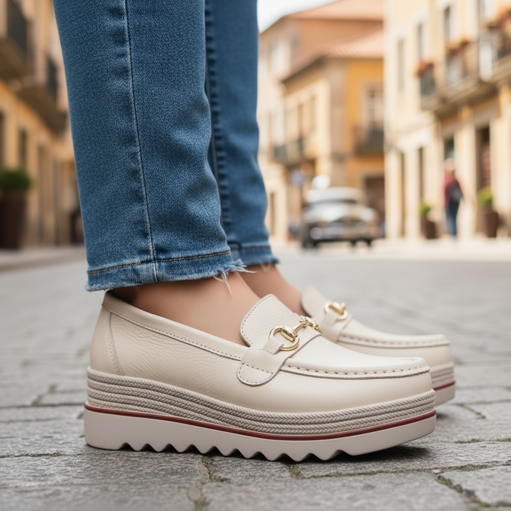 Clemens | Mocassin Confort Rembourré à Boucle Signature