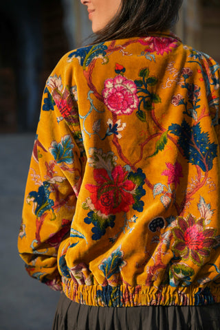 Velvet Rebel Jas Oker Jaune