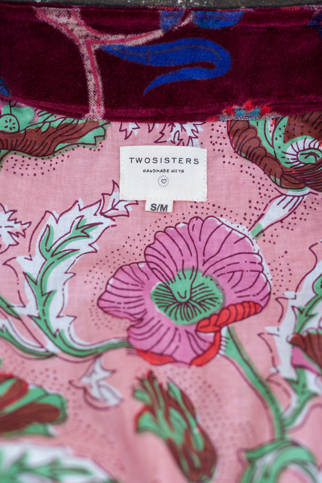 Veste Bomber Velours Rebel Marroon Rouge